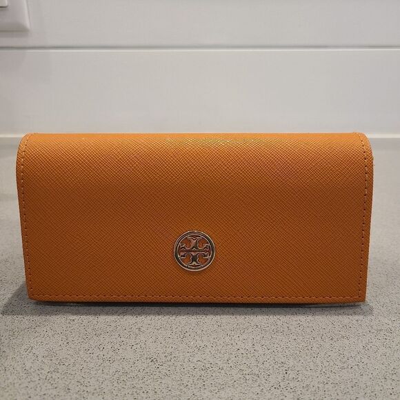 TORY BURCH Crossgrain Sunglass Case - Picture 1 of 5